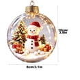 thumbnail image 3 of Eagokdc Light‑Up Ball Hanging Decorations Christmas Clear Globe Ornaments, Farmhouse Hanging Balls for Christmas Tree Wall Window Ceiling Decor, 3 of 7