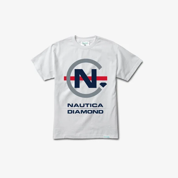 White Diamond Supply x Nautica Clocked Tee
