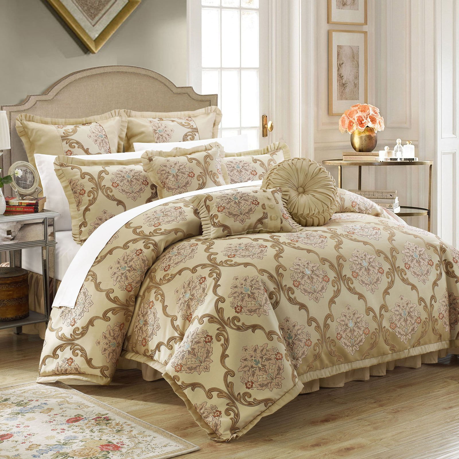 Antonio 9 Piece Comforter Set by Chic Home - Walmart.com