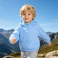 thumbnail image 5 of Boys Girls Waterproof Rain Jacket Lightweight soft Kids Windbreaker Hooded Coat Size 4-5 Years, 5 of 9