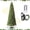 Green-1.8mLight, variant on 6/7ft Christmas Tree Small Artificial Pencil Tree Fake Christmas Tree with Lights Stand for Xmas Home Office Holiday Decoration