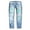 Blue, variant on Aayomet Womens Jeans Women's Ripped Boyfriend Jeans Cute Distressed Jeans Stretch Skinny Jeans with Hole,Blue S