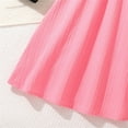 thumbnail image 4 of Ashirexll Summer Dresses for Teens, Girls Dresses Size 10-12, Fashion Girls Summer Dress for 8-13 Short Sleeve Round Neck Dress Waist Cinching Princess Dress, 4 of 7