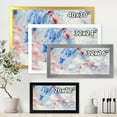 thumbnail image 4 of Designart 'Abstract Blue Composition' Modern Framed Art Print, 4 of 4