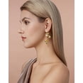 thumbnail image 4 of SNGIA Gold Plated Spiral Drop Dangle Earrings for Women, Geometric Statement Fashion Jewelry, 4 of 6