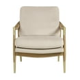 thumbnail image 5 of Modway Langford Performance Velvet Accent Armchair in Almond Walnut, 5 of 9