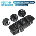 thumbnail image 2 of Unique Bargains Car Master Power Window Switch 68110871AA for Chrysler Town & Country 2012-2016, 2 of 10