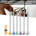 thumbnail image 3 of Fosa Watch Repair Tools,Aluminum Screwdriver,Aluminum Screwdriver Set Watches Removal Repair Tools Kit for Watchmakers, 3 of 8