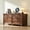 Brown, variant on Buildhom 24" Farmhouse Nightstand with Charging Station, 3-Drawer Wood End Table for Bedroom, Living Room, Light Blue