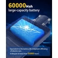 thumbnail image 2 of Gefolly SL-18000W Solar Street Lights Outdoor, Commercial Parking Lot Light Dusk to Dawn IP67 Waterproof 6500K Security Flood Lights Lamp for Yard, Road, Basketball Courts, 2 of 7