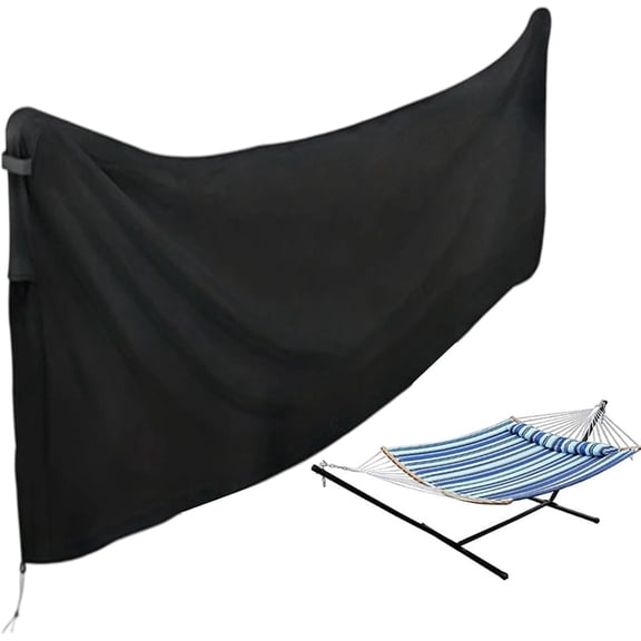Waterproof UV-Resistant Hammock Cover Rain Dust Protection for Patio Garden Deck Swing