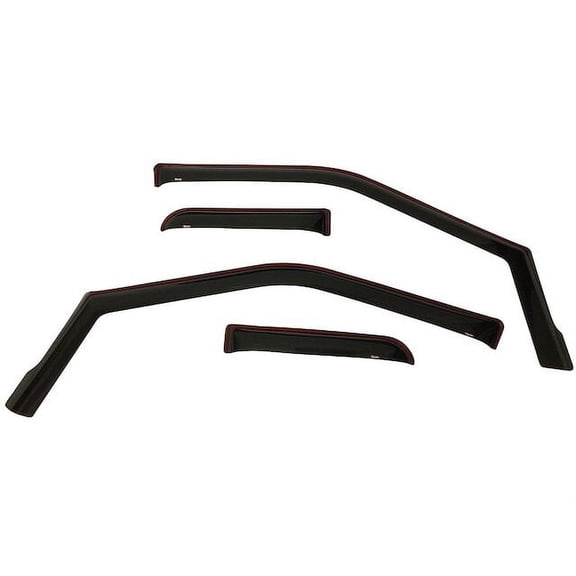 Side Window Deflector - Compatible with 2020 - 2022 Ford F-150 Extended Cab Pickup 2021