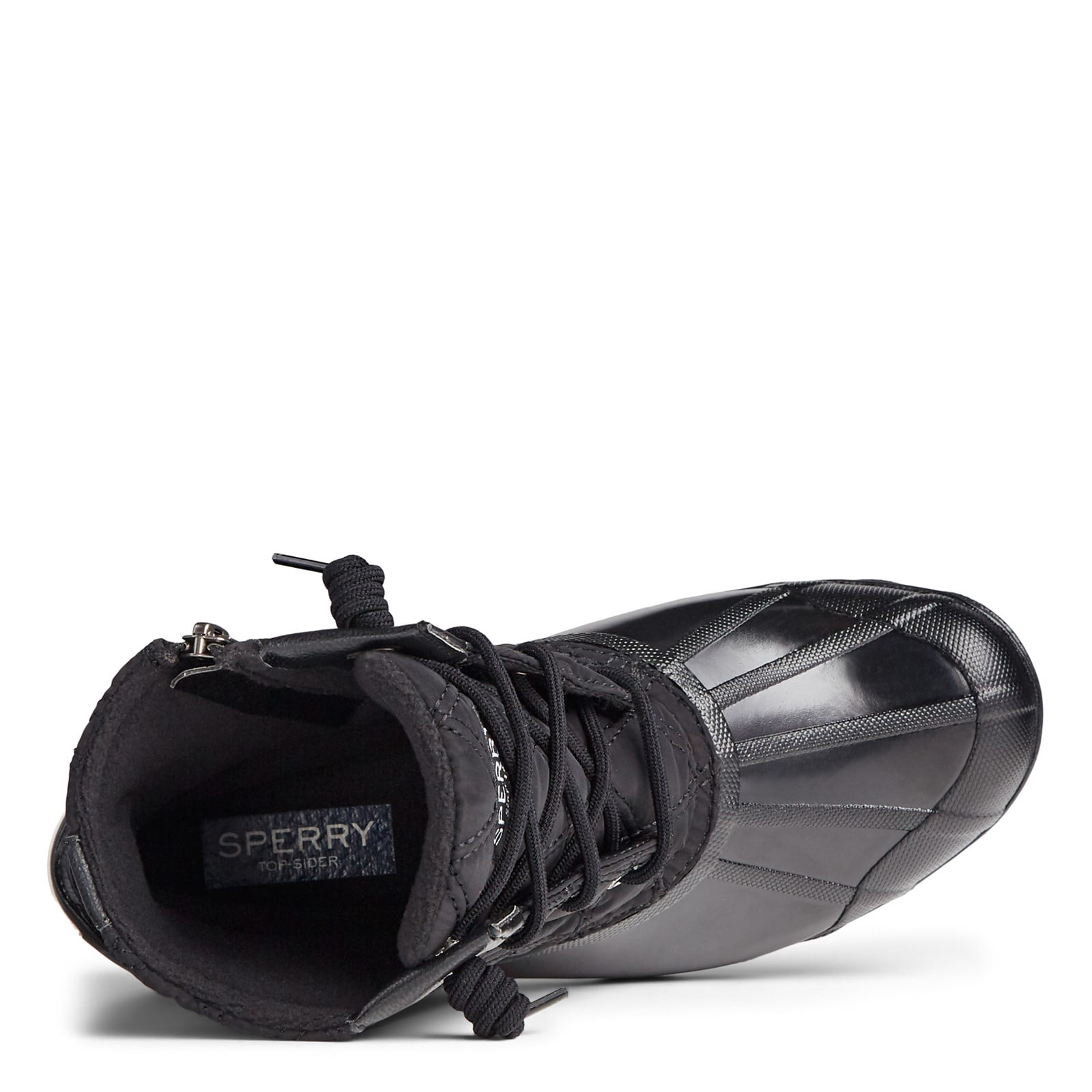 sperry syren duck boots black