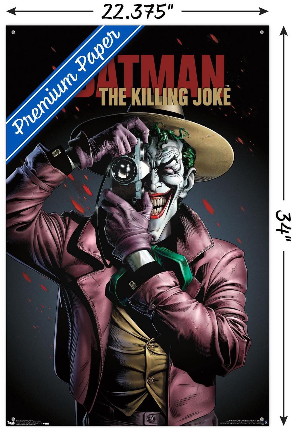 DC Comics Movie - The Killing Joke - Key Art Wall Poster