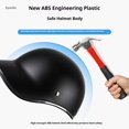 thumbnail image 3 of Eyucdvc Retro Baseball Cap Style Half Bike Helmet Adjustable Protective PU Headgear for Adult Men Women Cycling Scooter Riding, 3 of 5