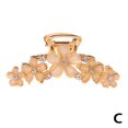 thumbnail image 1 of Crystal Hair Catch Alloy Electroplating Hairpin Temperament For Girl Flo SALE L3G5, 1 of 9