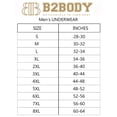 thumbnail image 2 of B2BODY Breathable Boxers with Soft Comfort Waistband for Men Small to Big and Tall Cool Touch Boxer, 2 of 2