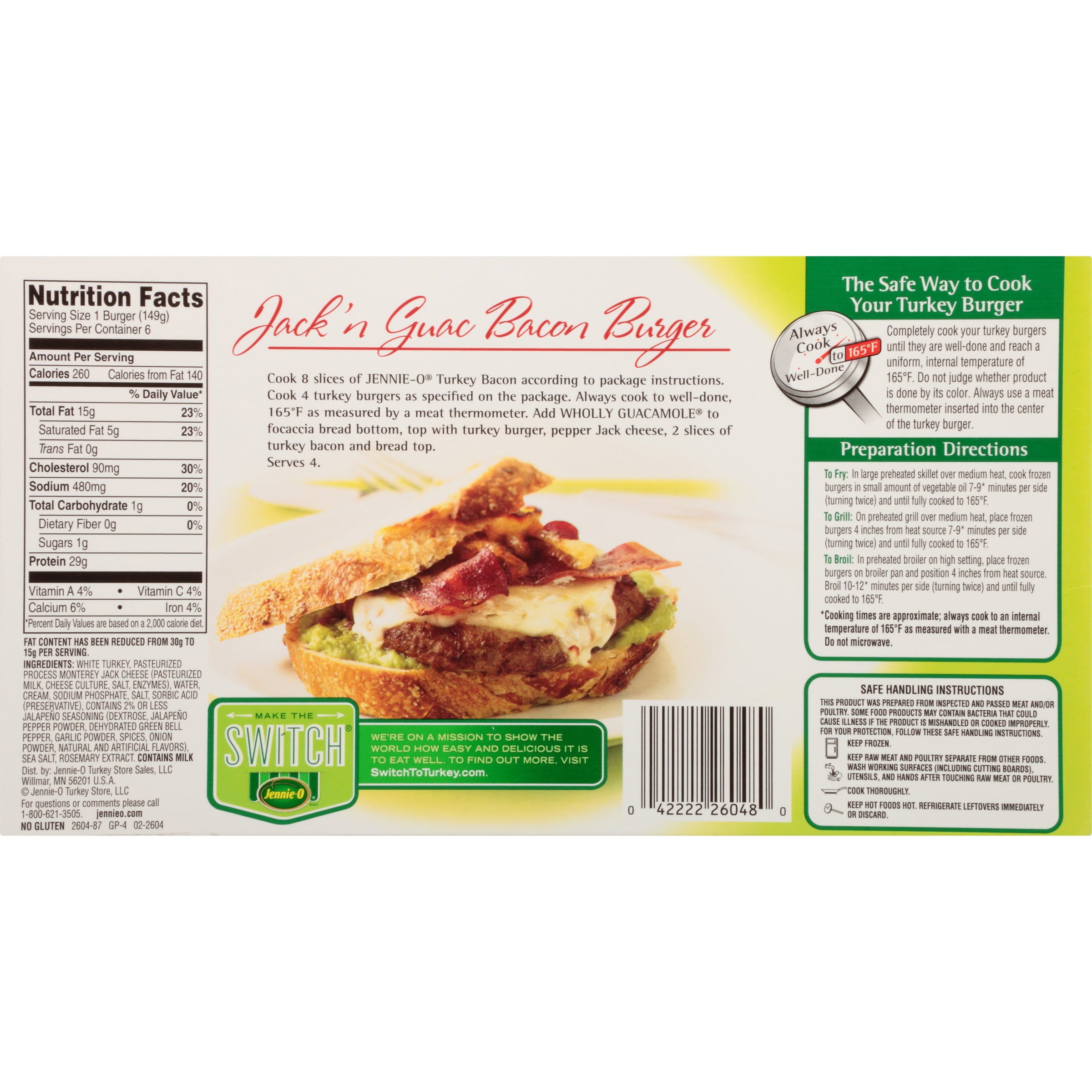 Turkey Burger Patty Nutrition Facts Besto Blog