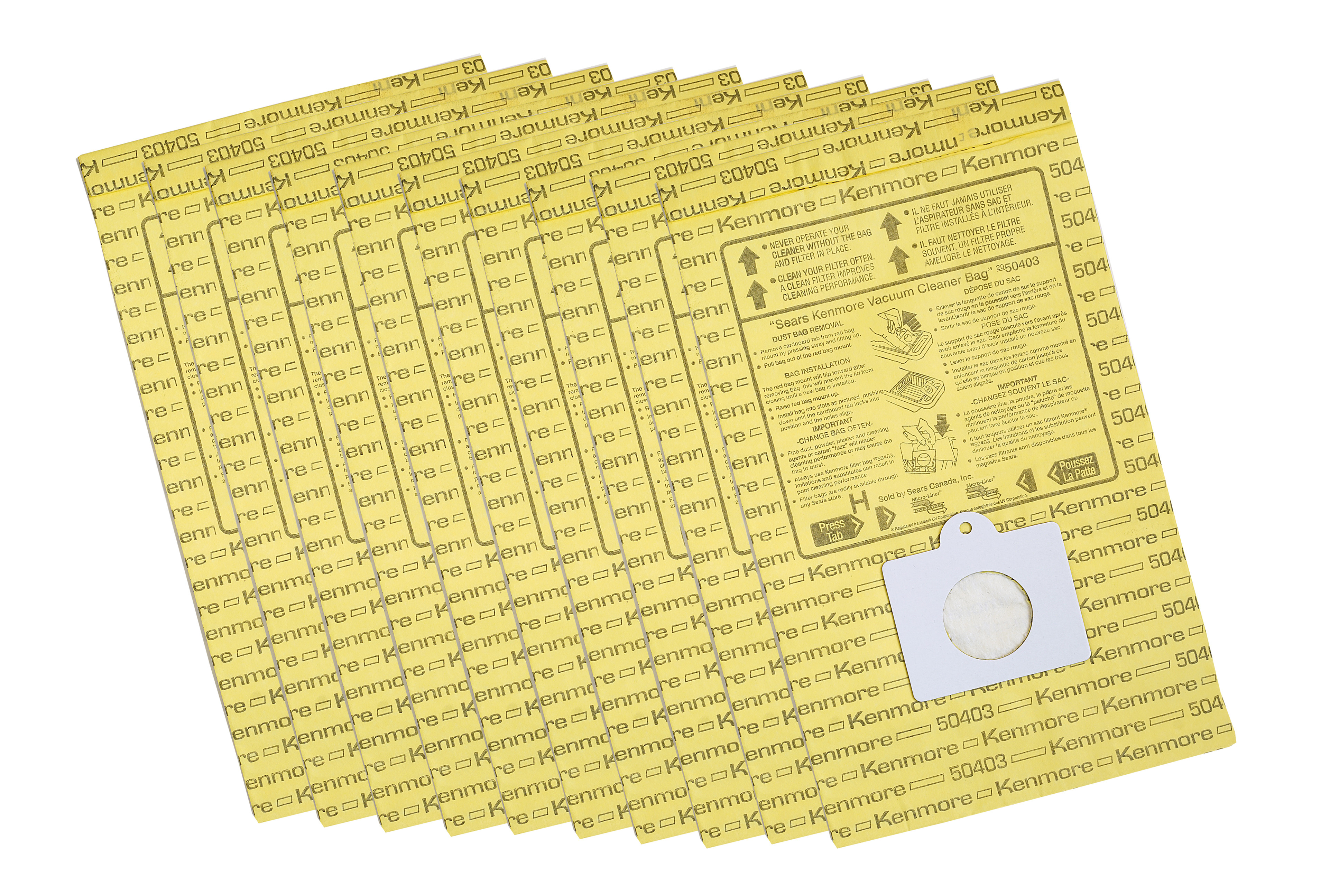 Kenmore Vacuum Bags – Micro-Lined Replacement Bags, Pack Of 10, Fits Models 50403, 50558 & C – Great For Allergies - View #13