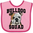 thumbnail image 3 of Inktastic Dog Bulldog Squad Boys or Girls Baby Bib, 3 of 4