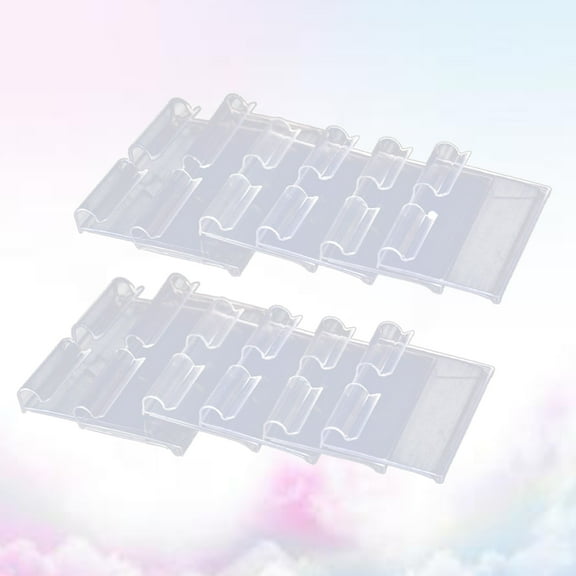 FRCOLOR 50 PCS Supermarket Price Shelf Tags for Wire Shelving Sticky Labels