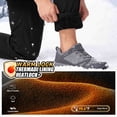 thumbnail image 6 of FEN AI Fleece Lined Hiking Snow Pants for Men Waterproof Warm Softshell Trousers Ski Pants Windproof Cargo Pants for Winter Outdoor, 6 of 8