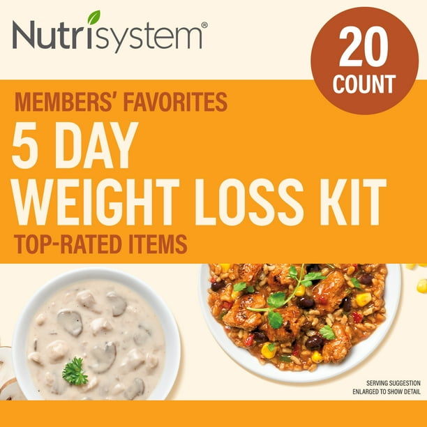 Nutrisystem Members' Favorites TopRated 5Day Weight Loss Kit