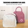 thumbnail image 2 of Yeacher Sac Isotherme Portable 6 L Sac Fourre-Tout pour Lunch Sac à Main Refroidisseur Thermique Réutilisable Imperméable Grande Capacité, 2 of 8