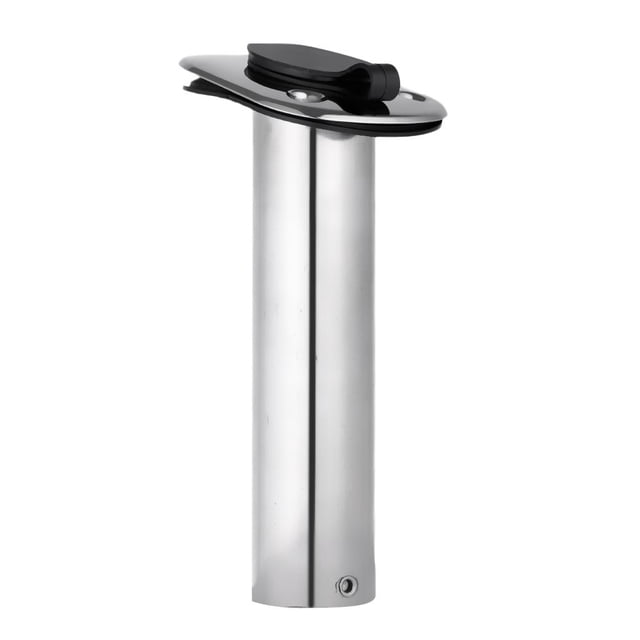 Soporte de Poste de Montaje Empotrado de material acero Inoxidable para Caña de 5cm / 2 pulgadas DYNWAVEMX Soporte de caña de pescar