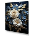 thumbnail image 2 of Designart "Moonlit Rose Serenity IV" Roses Wall Art Prints, 2 of 7