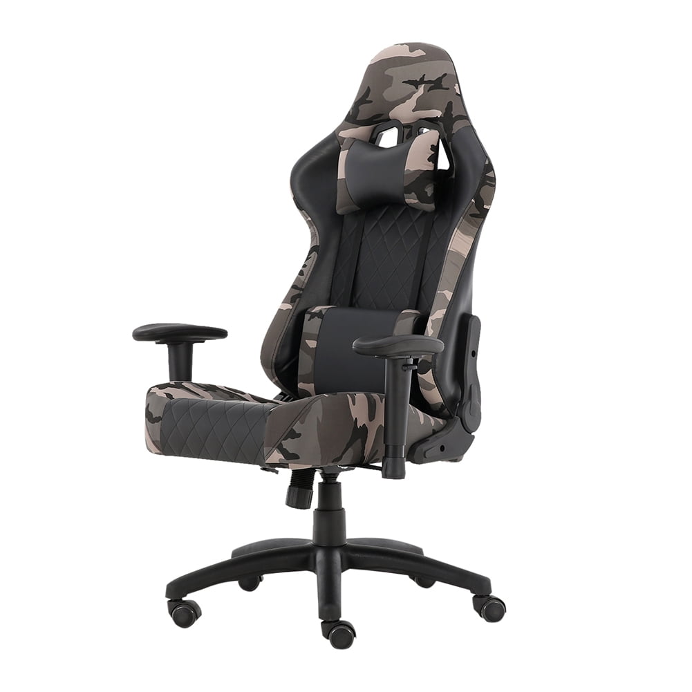 Kepooman Adult Gaming Chair, High-back Racing Chair, Computer Chair, Ergonomic Gaming Chair, Office Work Chair, with Headrest and Lumbar Support,Camouflage Kepooman Adult Gaming Chair, High-back Racing Chair, Computer Chair, Ergonomic Gaming Chair, Office Work Chair, with Headrest and Lumbar Support,Camouflage