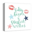 thumbnail image 2 of Creative Products Salty Kisses Starfish Wishes 16x16 Canvas Wall Art, 2 of 5