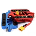 thumbnail image 3 of RC Metal Mini Soldering Tool Holder Model Car Drone Marine Welding Welding Tools Station Bench T Plug Aluminum Alloy Connector Red, 3 of 8