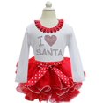 thumbnail image 1 of Herrnalise - Vestidos navideños para niñas pequeñas, de manga larga, con encaje, estilo princesa y gasa, 1 of 8