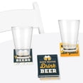 thumbnail image 3 of Big Dot of Happiness Cheers and Beers - Funny Beer Party Decorations - Drink Coasters - Set of 6, 3 of 8