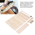 thumbnail image 4 of Craft Sailboat Wood Craft Construction Model Exquisite Look Educational Ship Assemble Model Toy For Children Adults For Home, 4 of 8