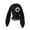 Black, variant on Halloween Long BunnyEar Hat Hat Funny Beanies Hat Ears Long Ear BunnyBalaclava