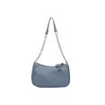 thumbnail image 3 of Bolsa Moda mujer PU color sólido hombro axila Hobos (azul) Likrtyny Para Estrenar, 3 of 8
