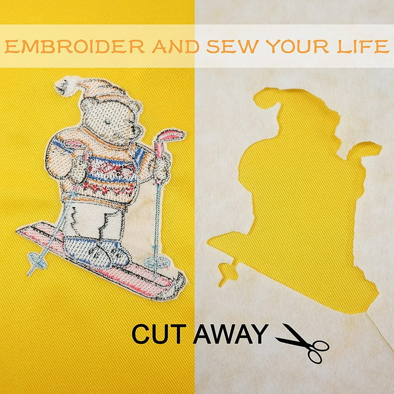 3oz Cut Away Embroidery Backing (8x8) 250 PK