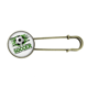 thumbnail image 1 of Green Soccer Deportes Futbol EsES Broche De Broche De Metal Antiguo Unbranded M, 1 of 3