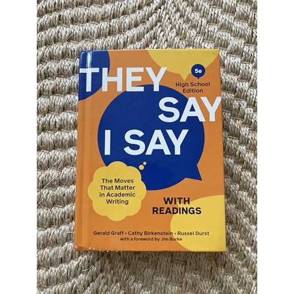 Pre-Owned They Say I Say, 5th edition Paperback