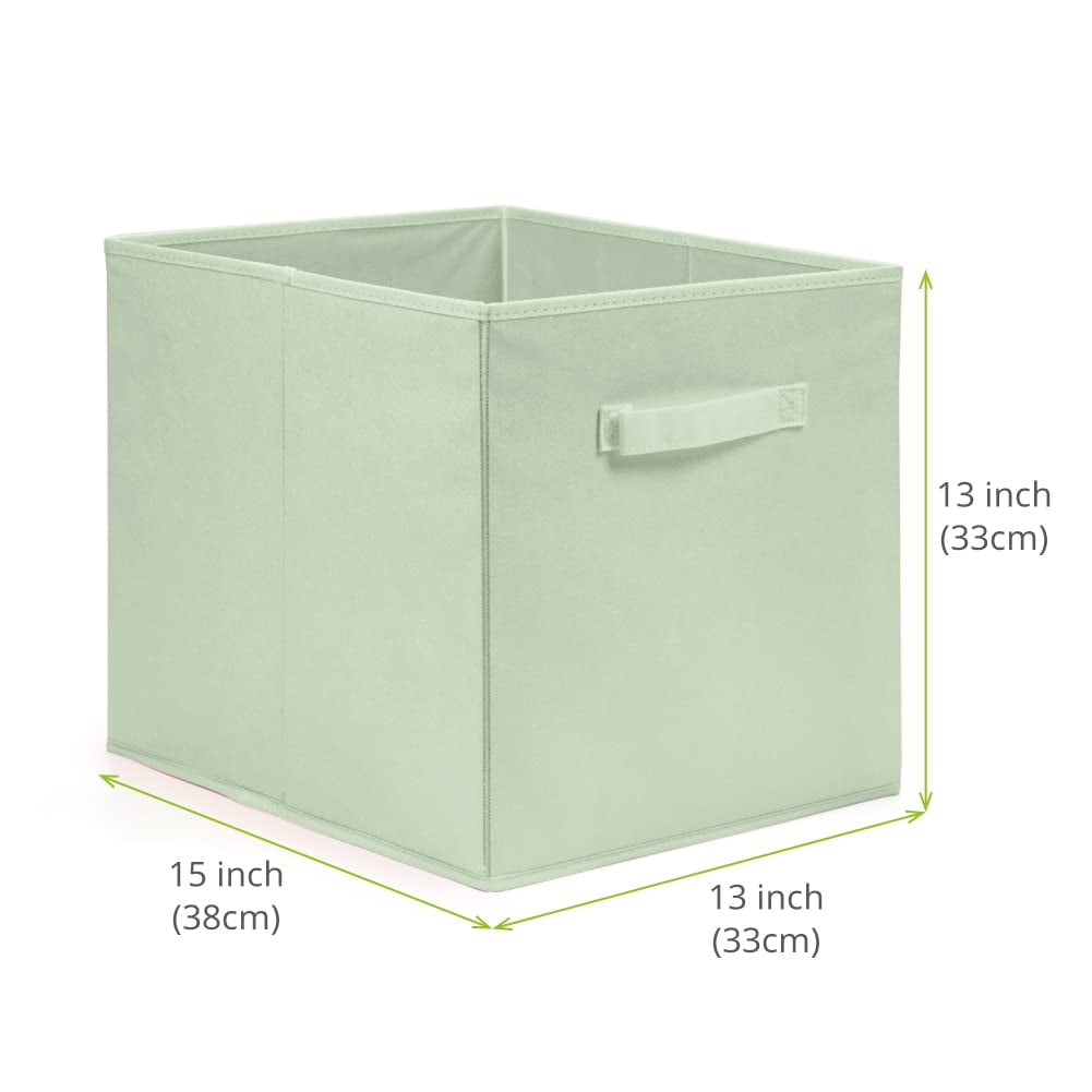 Qumstemily Marble Storage Bins for Shelves, Jade Texture Green Teal  Collapsible Storage Boxes Basket for Bedroom/Kitchen, Closet Organizers  with