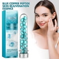 thumbnail image 4 of Cápsulas de suero facial antienvejecimiento con péptido de cobre azul, 30 unidades (30 ml) - Tratamiento facial diario para el rejuvenecimiento, la reafirmación y la hidratación de la piel - Todo, 4 of 7