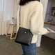 thumbnail image 2 of Mini Vegan Crossbody Tote Bag, Trendy PU Shoulder Bag, Women's Casual Handbag & Bucket Hobo Purse (7.87"x7.48"x1.98"), 2 of 5