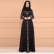 thumbnail image 4 of Muslim Abaya Turkey Islamic Arabic Hijab Dress Caftan Dubai Kaftan Moroccan Robe Muslim Dress Islamic Wear For Women Plus Size, 4 of 5