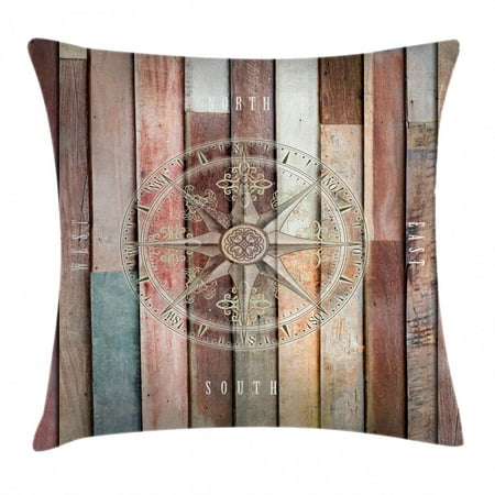 Marine Life Throw Pillow Cushion Cover Navy Sea Life Yacht Theme