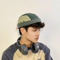 thumbnail image 4 of Hsqqdc 1pc Green Quick Dry Brimless Cap Men Lightweight Docker Sailor Hat for Camping Outdoor Activities, 4 of 7