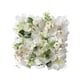 thumbnail image 3 of Panel de pared de flores artificiales, panel floral 3D, adorno multifunción, pantalla decorativa, telón de fondo de flores de pared para fiesta, 3 of 9