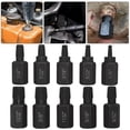 thumbnail image 4 of 10Pcs Damaged Bolt Extractor Kit High Hardness Rustproof Easy to Use Heavy-Duty Screw Extractor Bolt Remover Tools, 4 of 8