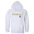 thumbnail image 1 of W Republic 558-188-WHT-01 Men James Madison Dukes Script Hoodie, White - Small, 1 of 1